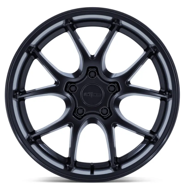 19X9.5 Rotiform Ltn-J Matte Black 4
