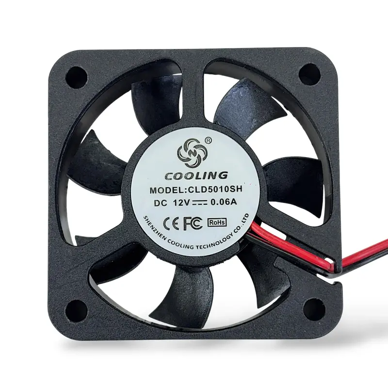 2 Inch (50Mm) Cpu Cooling Fan 12V Dc 0.06A | Brushless Mini Cooling Fan For Electronics, Diy & Pc Cooling 2