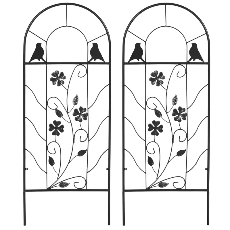 2 Pack Garden Trellis For Climbing Plants, 39" Tall 2