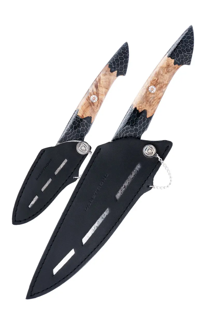 2 Piece Set | Chef Knife & Paring Knife | The Scorpion Series | Venom Edition | Dalstrong © 2