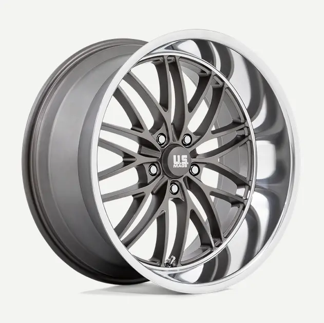 20" U.S. Mags Santa Cruz U139 Anthracite W/Diamond Cut Lip 1