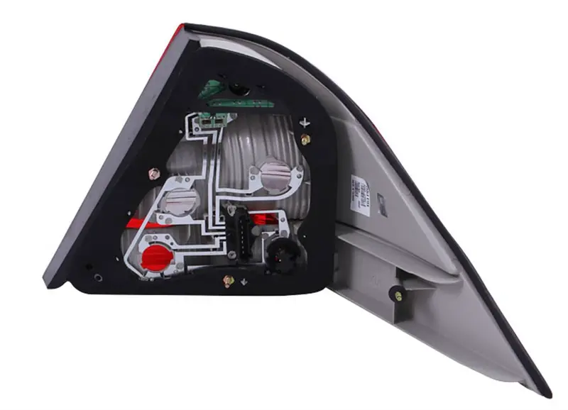 2000-2005 Mercedes Benz S Class W220 S430/S450/S500/S550/S600/S55 Amg Led Tail Lights Chrome Red/Smoke Lens 2