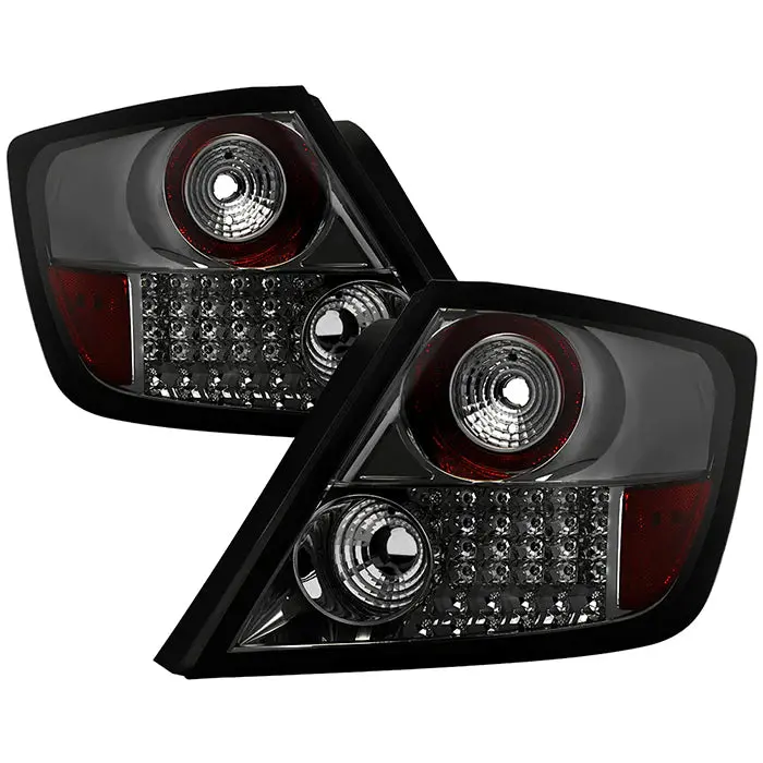 2005-2010 Scion Tc Led Tail Lights (Not Compatible With Any Tyc Upgraded Packages) - Smoke 1
