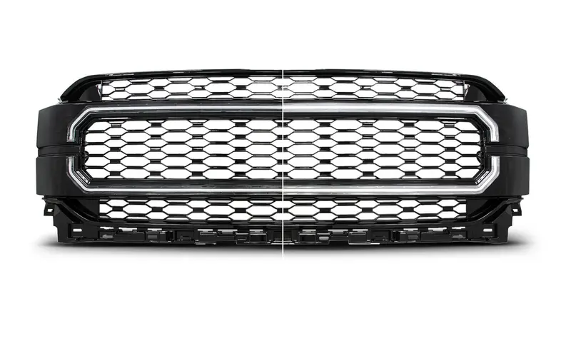2021-2023 Fordf-150 Nexum Series Blackled Grille W/ Ignition Initiation Feature & Running Light Bar 1