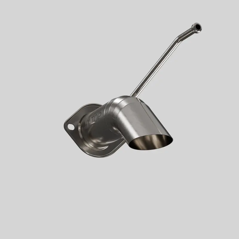 2022-Current Toyota Tundra Titanium Axle Dump Exhaust Tip 1