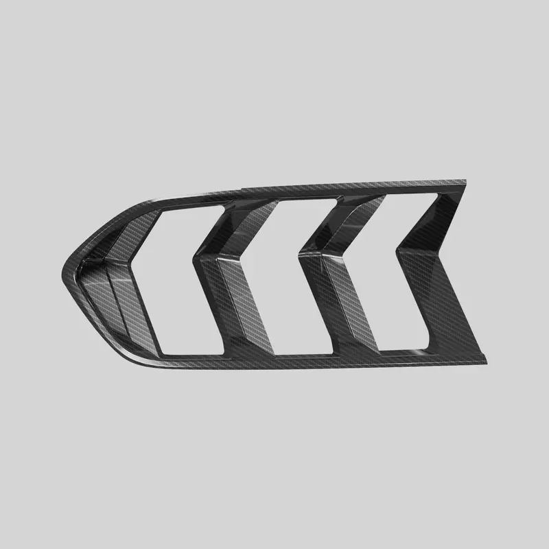 2024-Current Ford Mustang Dry Carbon Taillight Cover 1