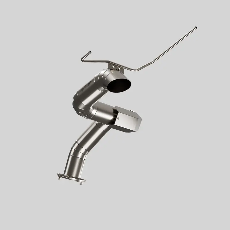 2024-Current Lexus Gx550/Toyota Land Cruiser Titanium Axle Dump Exhaust 1