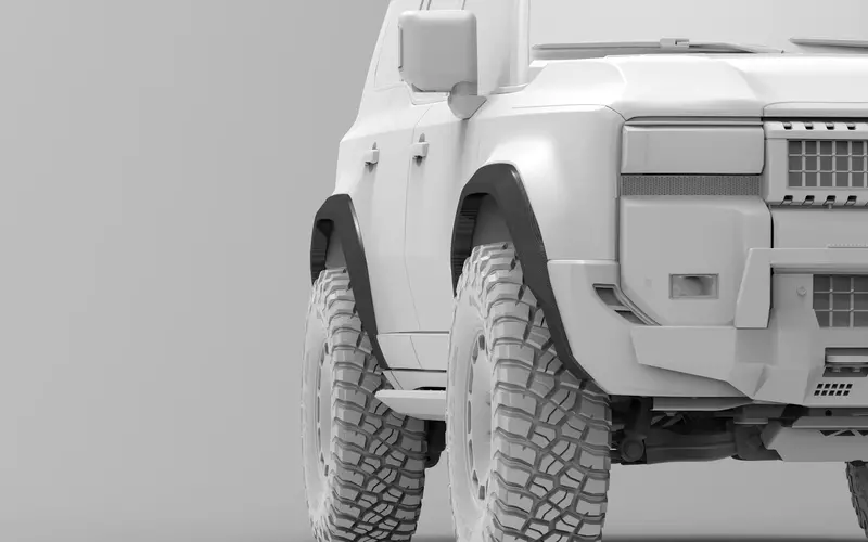 2024-Current Toyota Land Cruiser Fender Flare Kit 3