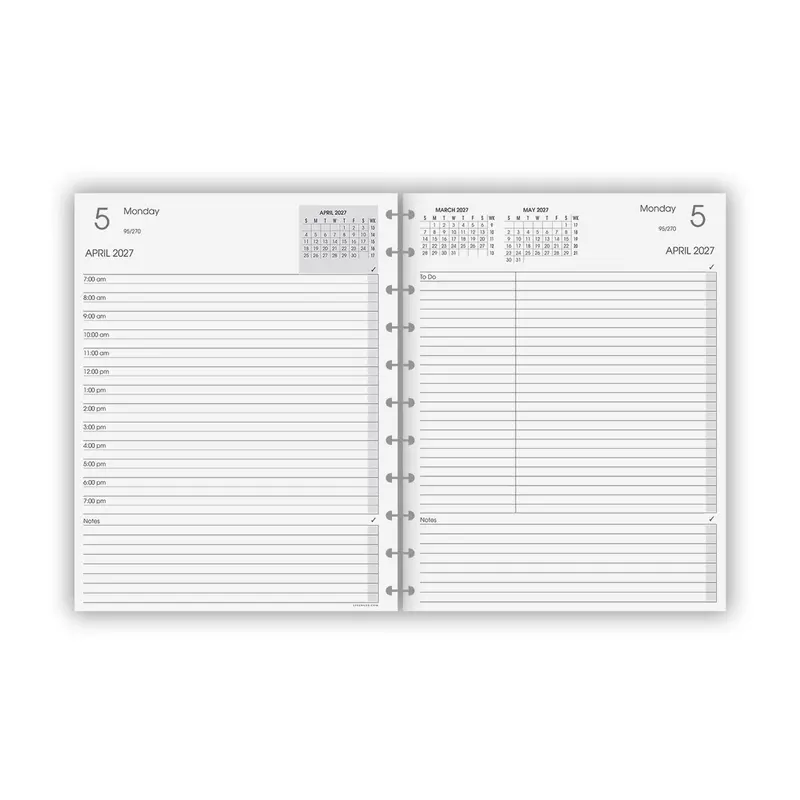 2026-2027 Circa Daily Agenda Refill 10