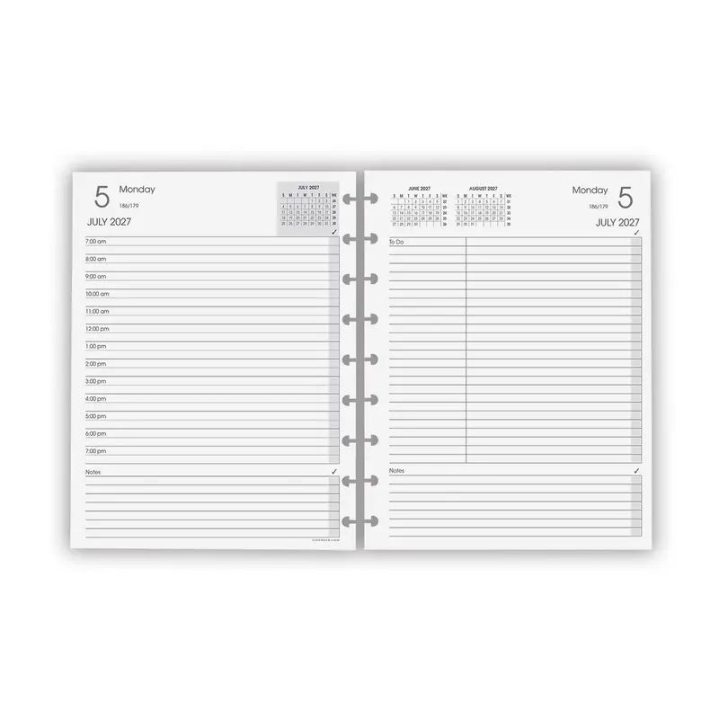 2026-2027 Circa Daily Agenda Refill 10