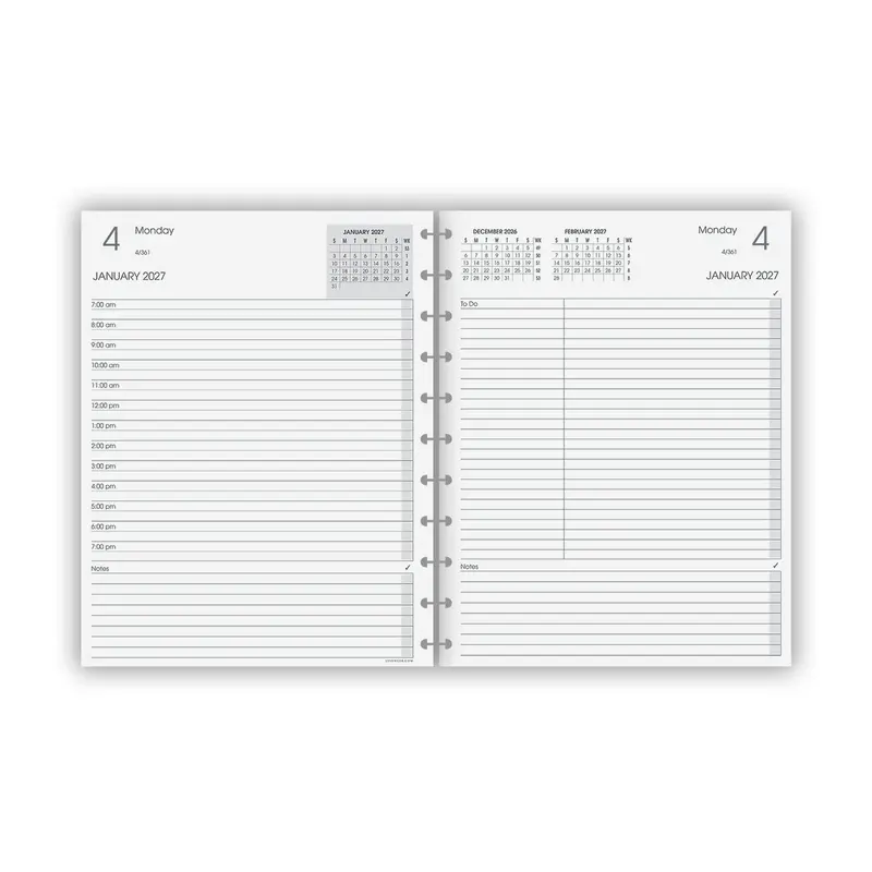 2026-2027 Circa Daily Agenda Refill 11