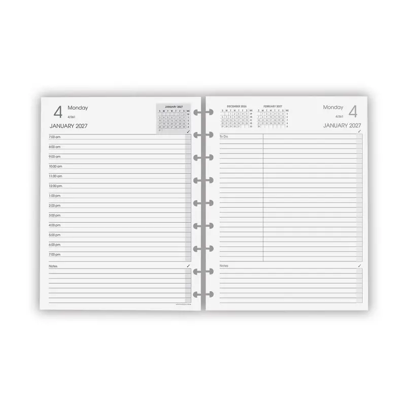 2026-2027 Circa Daily Agenda Refill 13