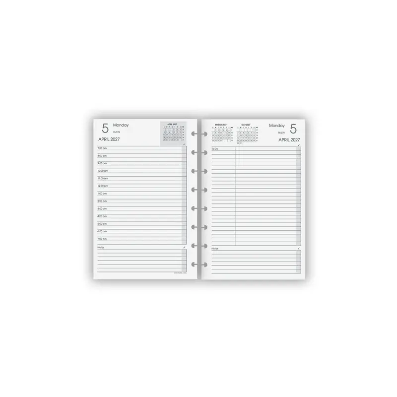 2026-2027 Circa Daily Agenda Refill 3