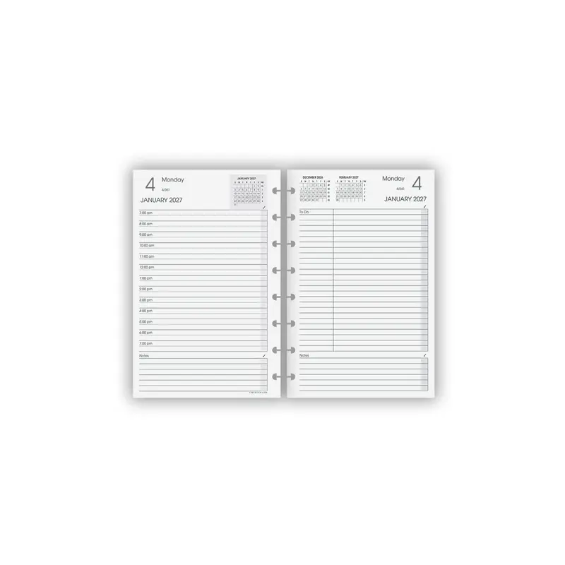 2026-2027 Circa Daily Agenda Refill 4