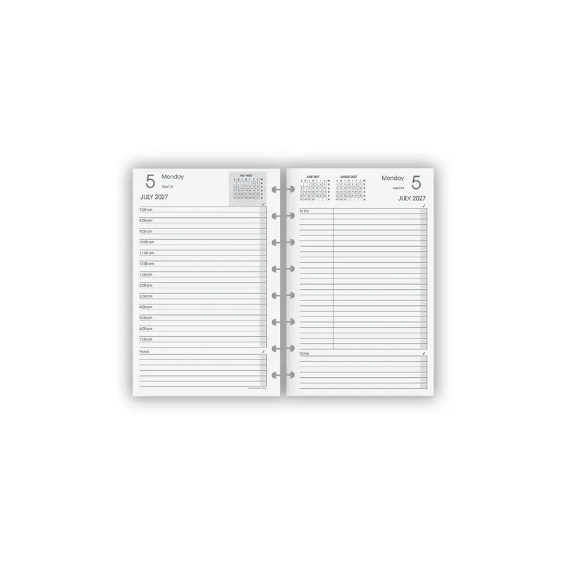 2026-2027 Circa Daily Agenda Refill 5