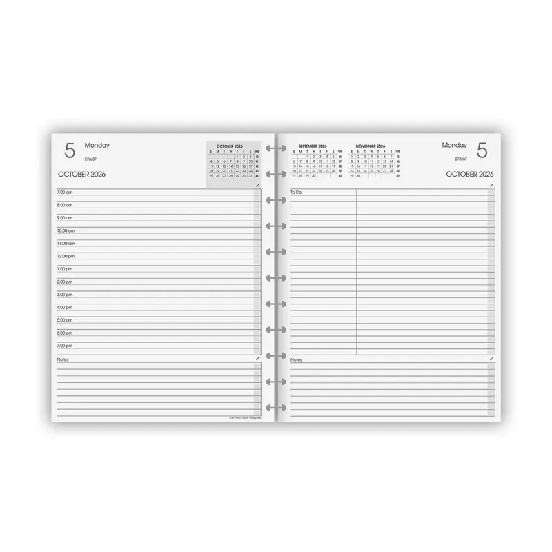 2026-2027 Circa Daily Agenda Refill 8