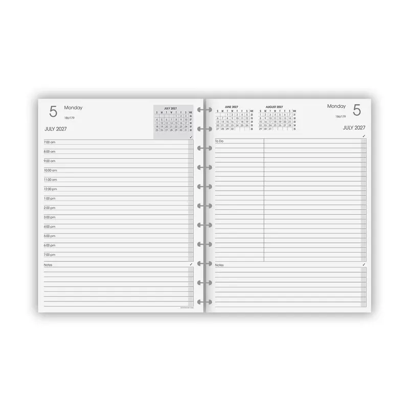 2026-2027 Circa Daily Agenda Refill 9