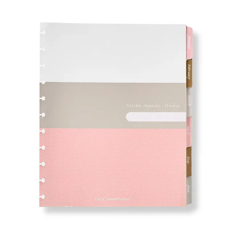 2027 Circa Modern Smartplanner Weekly Discbound Agenda Refill 2