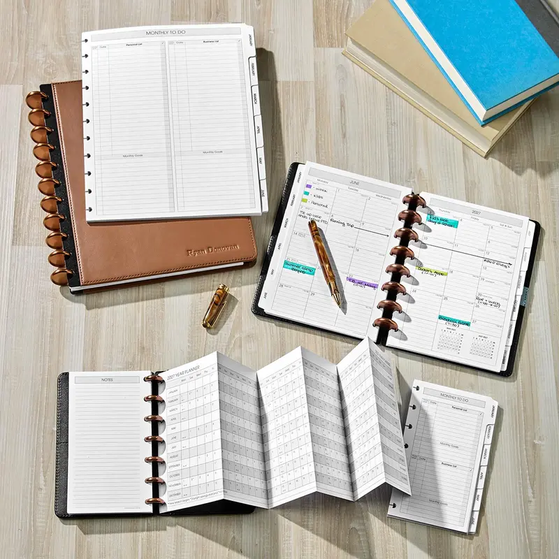 2027 Circa Monthly Tabs And Pullout Calendar 1