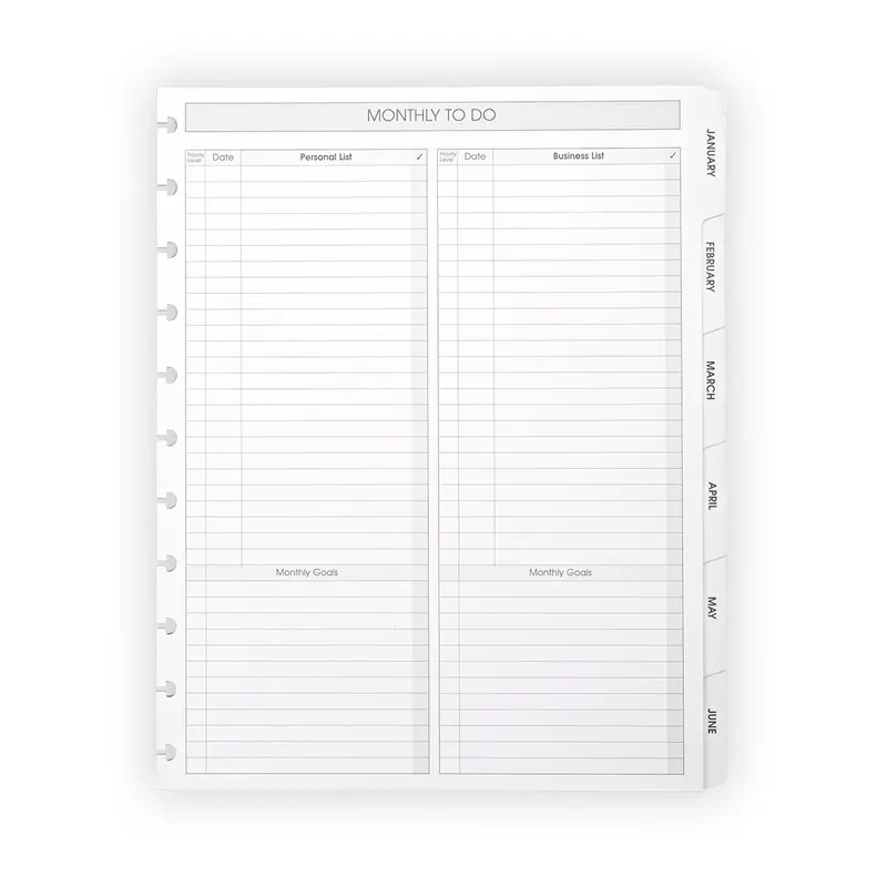 2027 Circa Monthly Tabs And Pullout Calendar 3