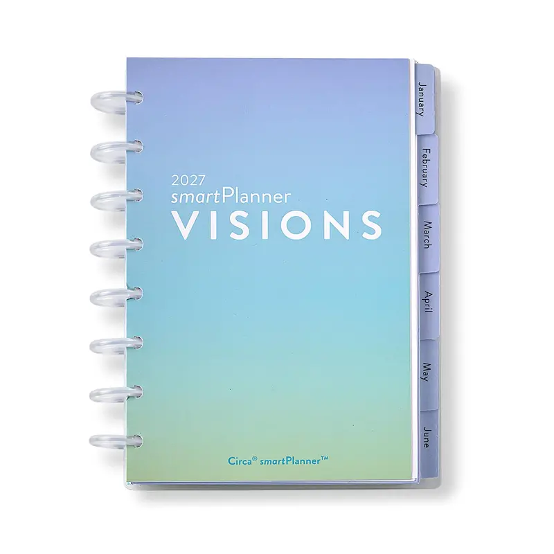 2027 Circa Smartplanner Visions Weekly Discbound Agenda Notebook 1