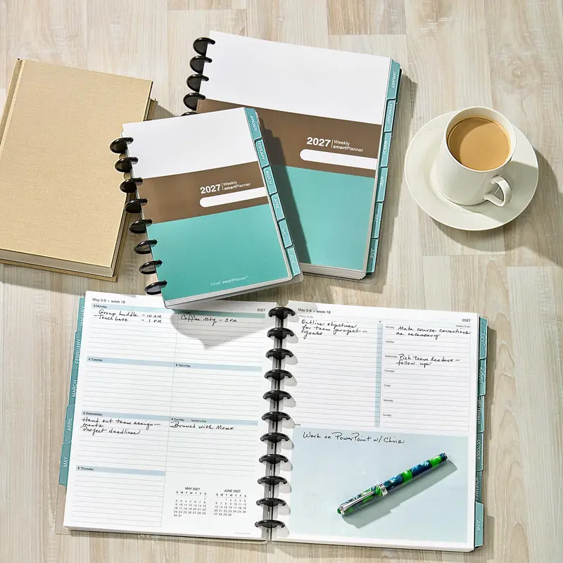 2027 Circa Smartplanner Weekly Agenda Discbound Notebook 2