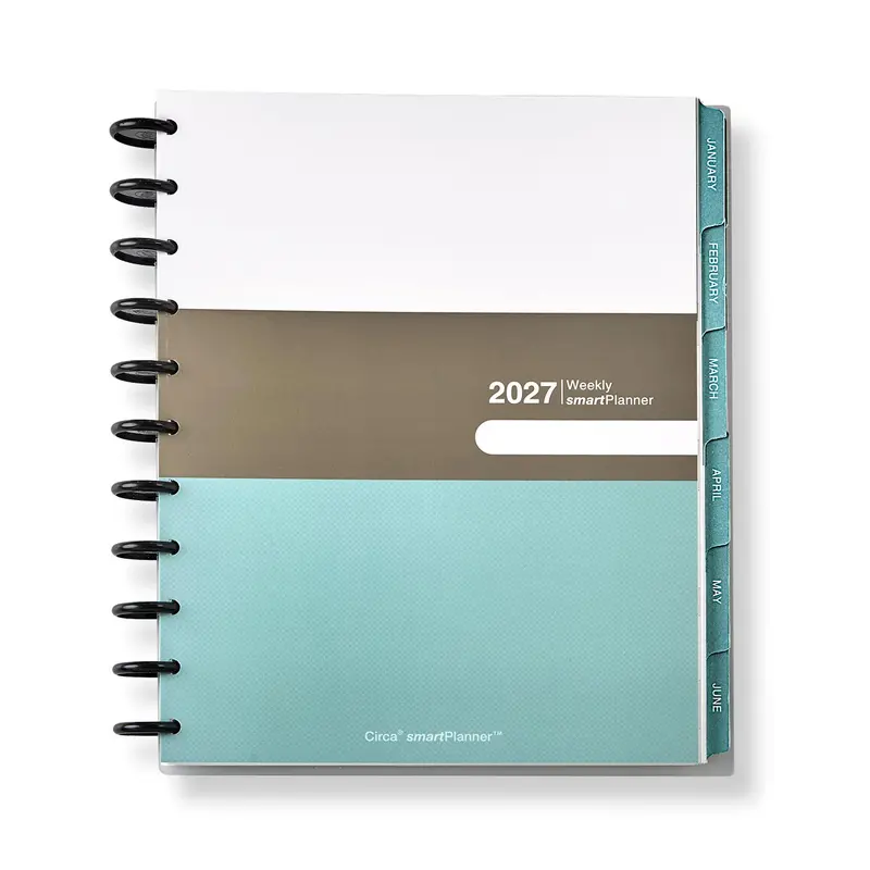 2027 Circa Smartplanner Weekly Agenda Discbound Notebook 2