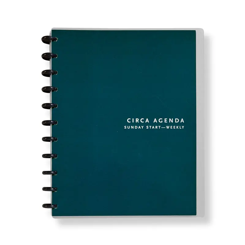 2027 Circa Sunday Start Weekly Agenda, Horizontal 2