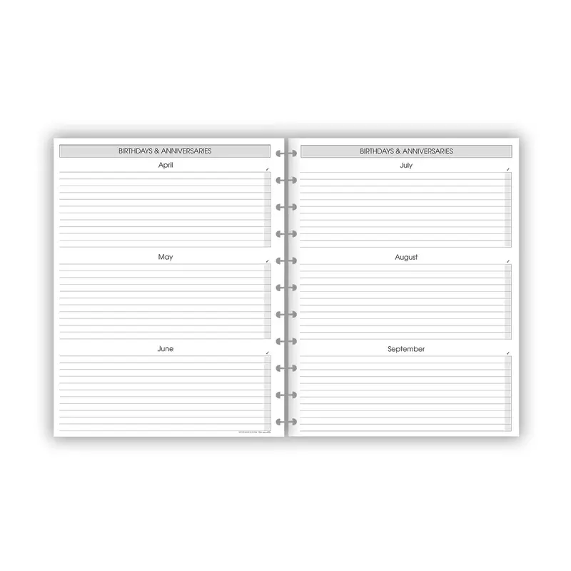 2027 Special Request Circa Weekly Agenda Refill 1