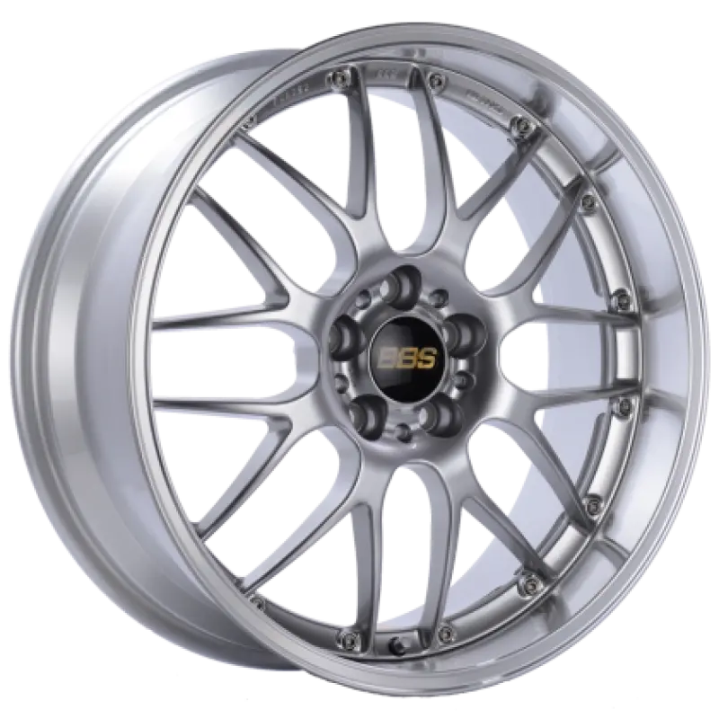 20X10 Bbs Rs-Gt Diamond Silver Center / Diamond Cut Lip 1