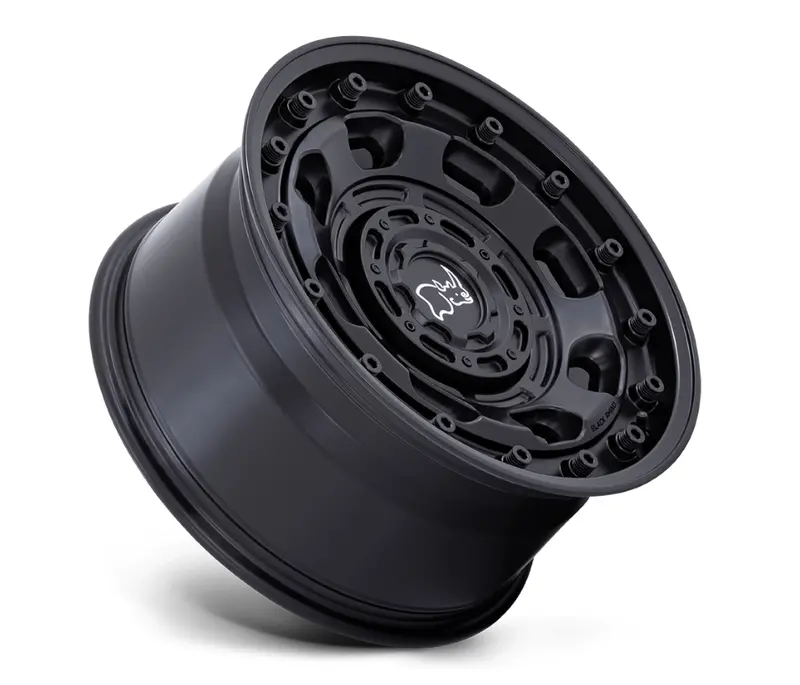 20X10 Black Rhino Atlas Matte Black 2