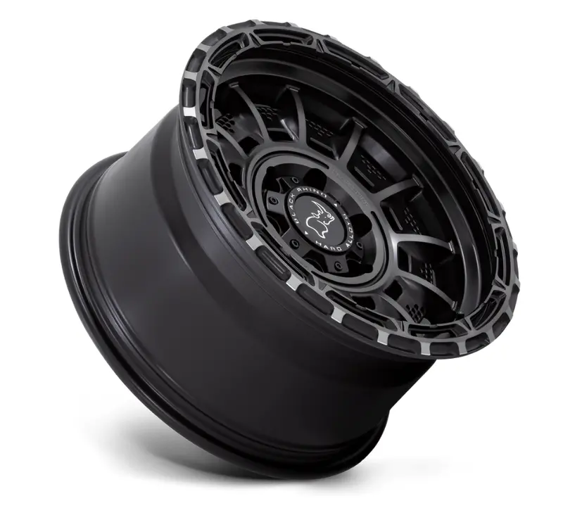 20X10 Black Rhino Legion Matte Black Gray Tint 2
