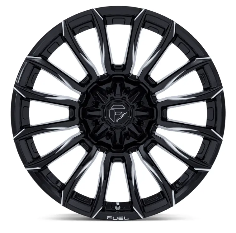 20X10 Fuel Blade Fc889 Gloss Black Milled 3