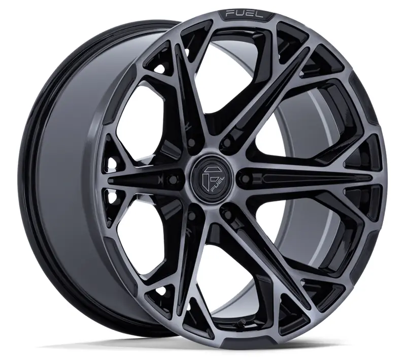 20X10 Fuel Fc886 Hammerhead Gloss Black Dark Tinted Clear 1