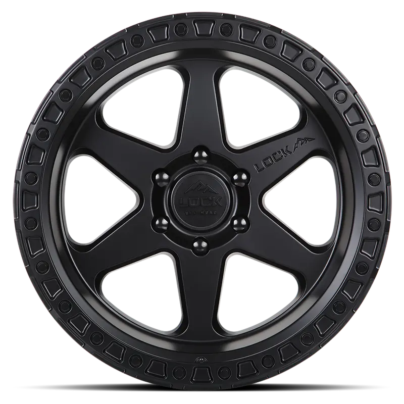 20X10 Lock Off-Road Olympus Matte Black W/ Matte Black Ring 3
