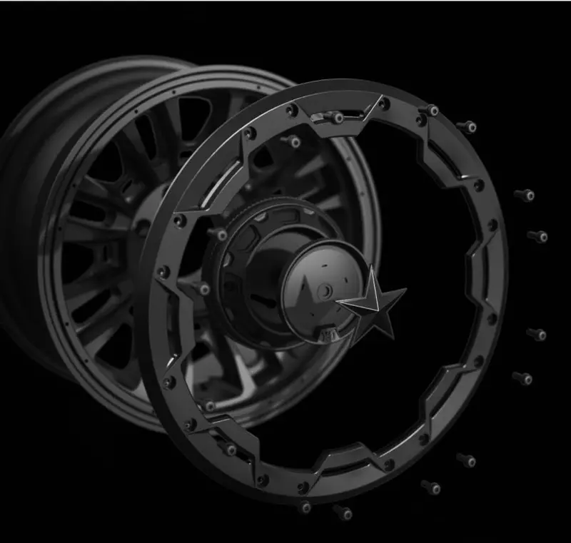 20X10 Xd870 Bomber Matte Black 4
