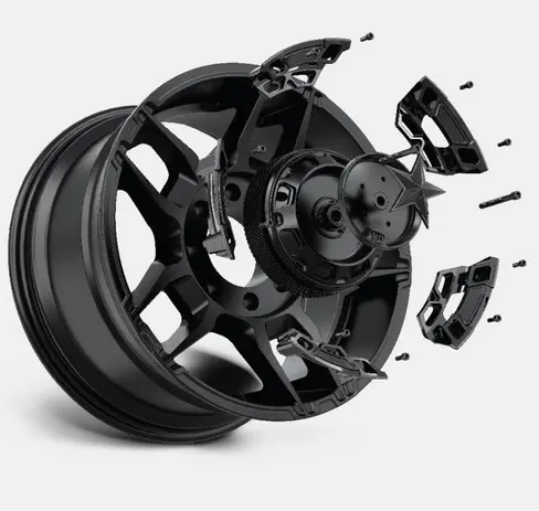 20X10 Xd871 Slash Matte Black 4