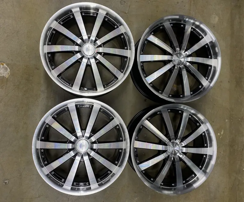 20X8.5 Ace Executive C853 Et32 Black/Machined 5X112 1