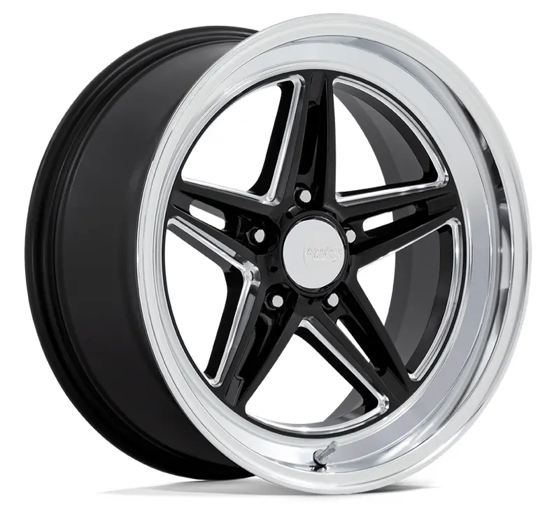 20X8.5 American Racing Groove Vn514 Gloss Black W/ Diamond Cut Lip 1