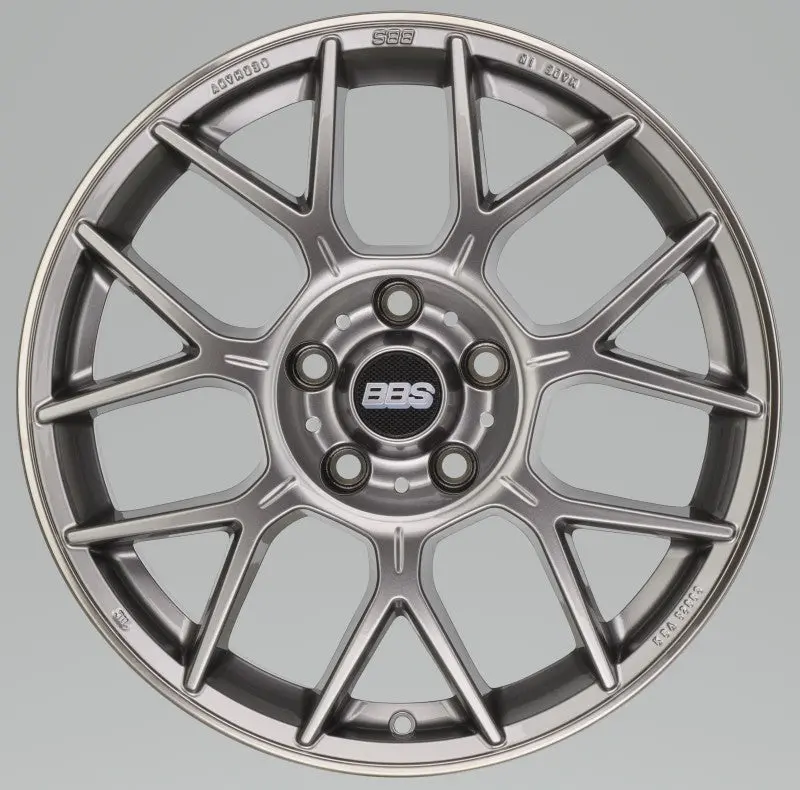 20X8.5 Bbs Xr Platinum Gloss Wheel 2