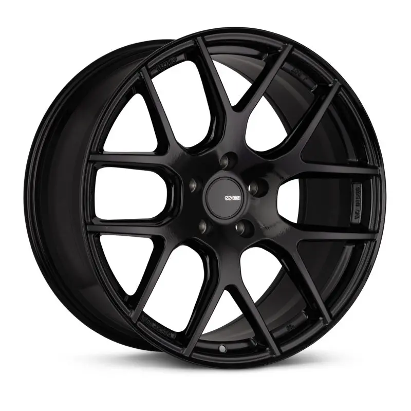 20X8.5 Enkei Xm-6 5X114.3 40Mm Offset 72.6Mm Bore Gloss Black 1