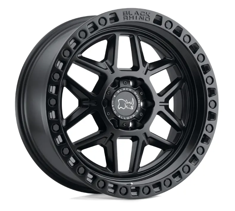 20X9.0 Black Rhino Kelso Matte Black 1