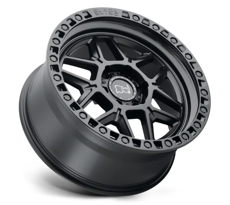 20X9.0 Black Rhino Kelso Matte Black 2