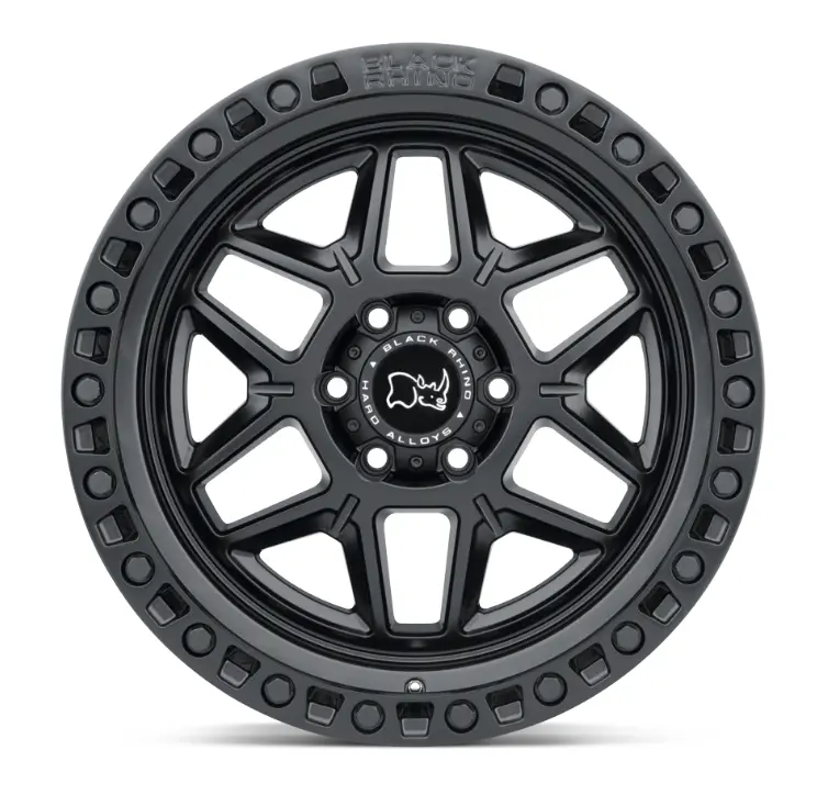 20X9.0 Black Rhino Kelso Matte Black 3