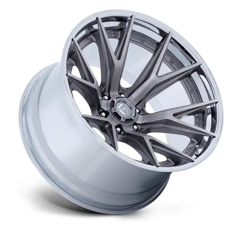 20X9.0 Fuel Catalyst Platinum W/ Chrome Lip 2