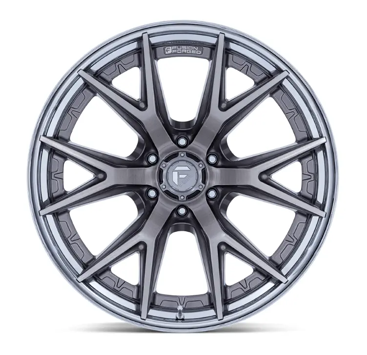 20X9.0 Fuel Catalyst Platinum W/ Chrome Lip 3