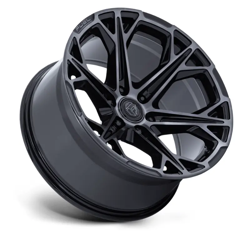 20X9.0 Fuel Fc886 Hammerhead Gloss Black Dark Tinted Clear 2