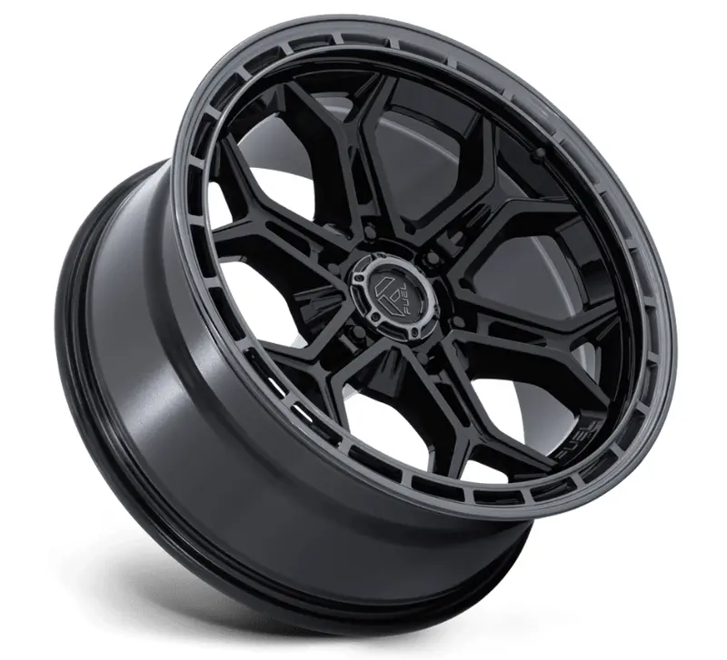 20X9.0 Fuel Heathen Gloss Black / Gloss Gunmetal Lip 2