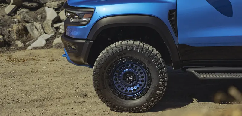 20X9.5 Black Rhino Sentinel Cobalt Blue W/ Black Ring 5