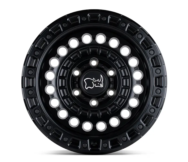 20X9.5 Black Rhino Sentinel Matte Black 3